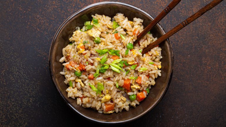 Receta de arroz con vegetales