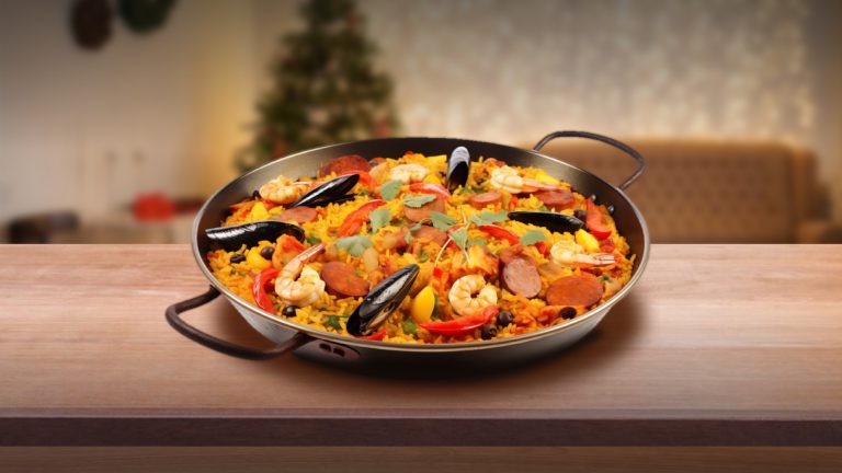 Paella Navideña fácil