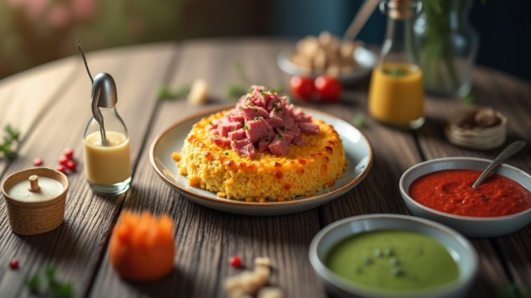 Sofríe la cebolla, el ajo y el pimiento en el aceite.